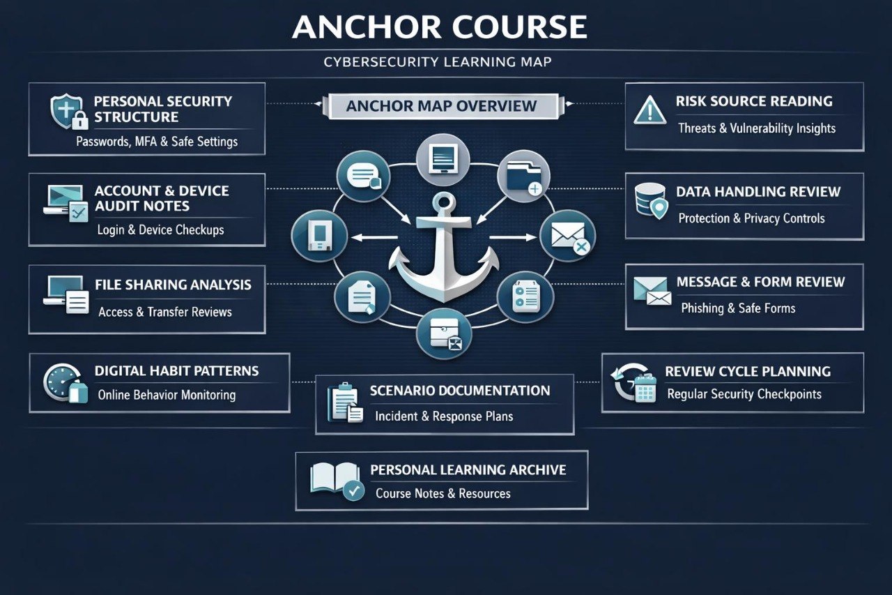 Anchor course infographic