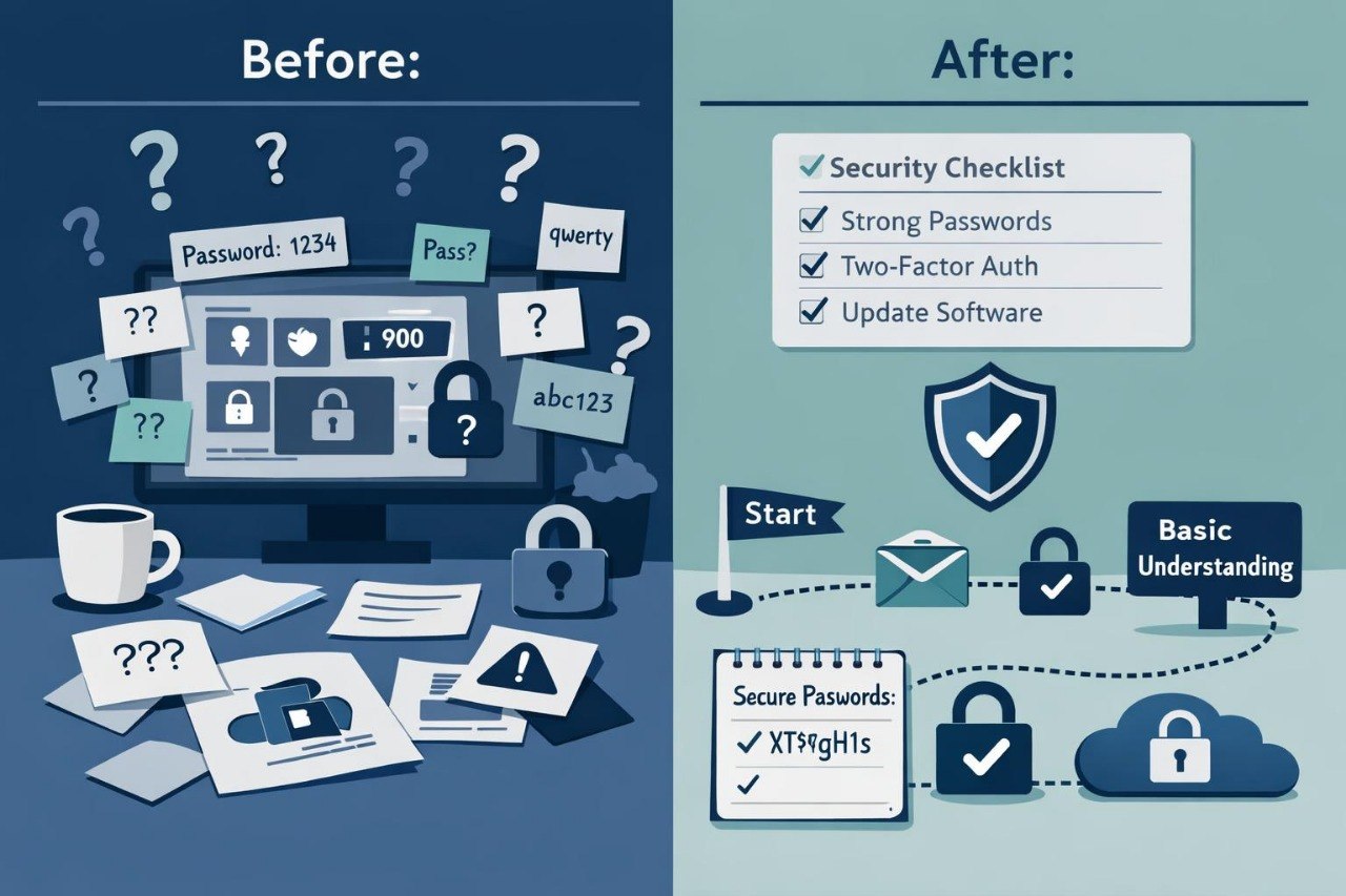 Before/After course diagram