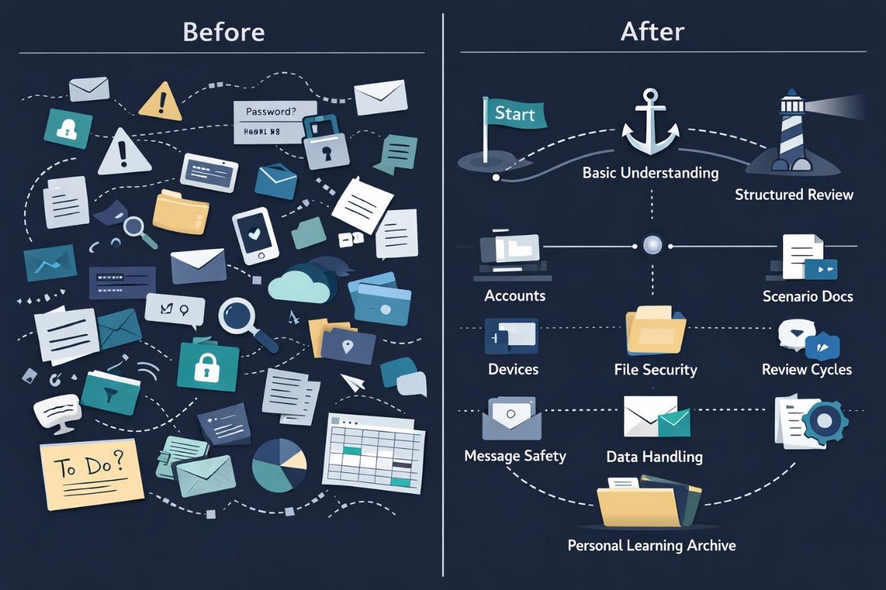 Before/After diagram